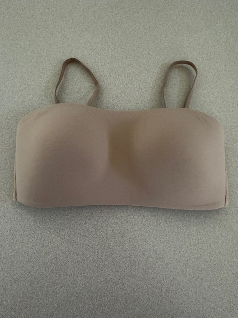 Victoria's Secret Nude Beige Strapless Convertible Bra